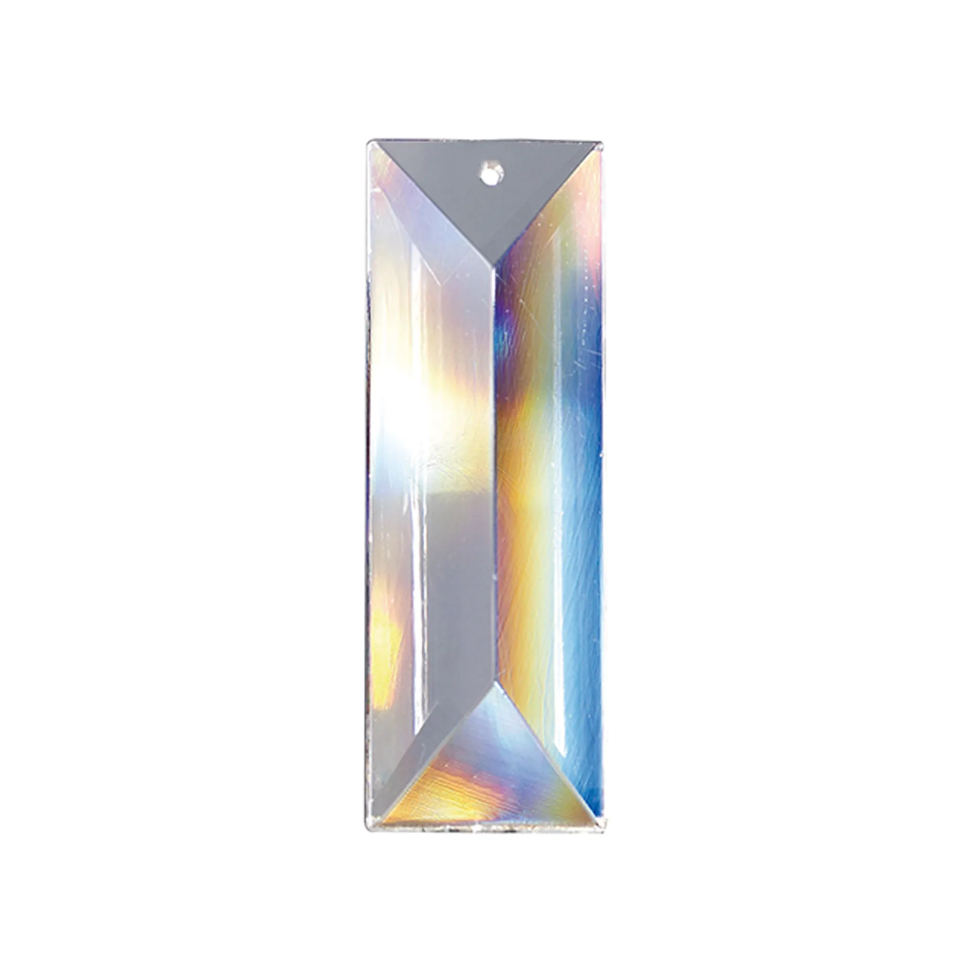 Crystal Rectangle Without Ring 75x22mm 1 Hole C70093  Diyas Crystal Quadrilateral